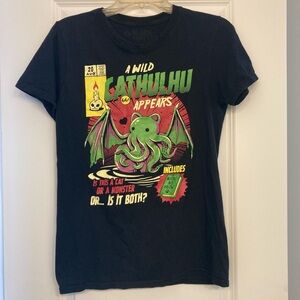 Black Matter Cathulhu T-Shirt